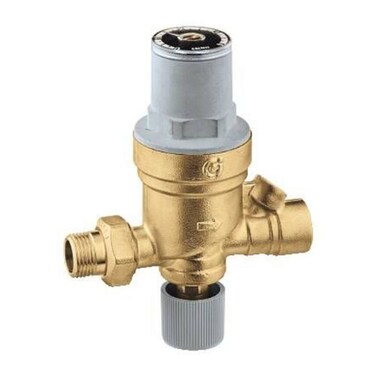 Caleffi 553542A AutoFill Automatic Boiler Fill Valve Pressure Indicator 12Inch MNPT Inlet by 12Inch