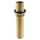 Gnimauhz Faucet Fittings Nipple Locknut Kit Extension Threaded Pipe Longer Mounting Shank Single Hole 59inch length