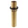 Gnimauhz Faucet Fittings Nipple Locknut Kit Extension Threaded Pipe Longer Mounting Shank Single Hole 59inch length