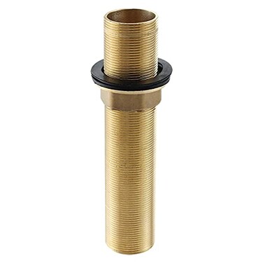 Gnimauhz Faucet Fittings Nipple Locknut Kit Extension Threaded Pipe Longer Mounting Shank Single Hole 59inch length