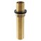Gnimauhz Faucet Fittings Nipple Locknut Kit Extension Threaded Pipe Longer Mounting Shank Single Hole 59inch length
