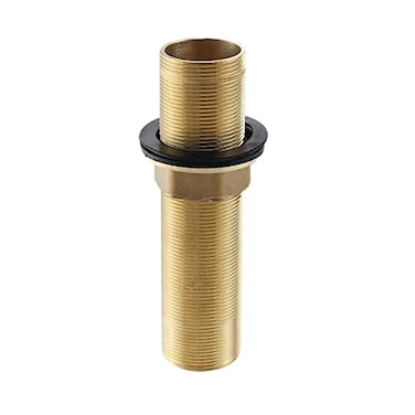 Gnimauhz Faucet Fittings Nipple Locknut Kit Extension Threaded Pipe Longer Mounting Shank Single Hole 39inch length Nut 39 Inch