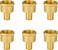 SUNGATOR 6Pack 12 PEX to 12 Female NPT Brass Fittings UPC