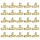 SUNGATOR Pex Fittings 12 Inch 25Pack 12 Pex Tee Fittings No Lead Brass NSF UPC