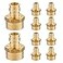 GUOFIS 10 Pack PEXA Fittings 34 x 34 Pexa Expansion Female NPT Adapter Female Threaded Adapter for Pex A TubingPEX1960028