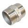 DAN SPEED Hex Nipple 2 Male x 2 Male 304 Stainless Steel threaded Pipe Fitting NPT 2 inch