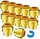 WHK 12 PACK 12 PEX Plug End CAPCopper Cap 12 PushtoConnect Plumbing Fitting for Copper PEXCPVC With Disconnect ClipLeadFree Certificate