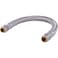 SharkBite Max 12 Inch x 12 Inch x 18 In Braided Flexible Repair Coupling Hose PushtoConnect Brass Plumbing Fitting UR3008FX18