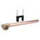 SharkBite 12 Inch 90 Degree Elbow with 8 Inch Copper Stub Out Push to Connect Brass Plumbing Fitting PEX Pipe Copper CPVC PERT HDPE U351LFA