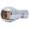 SharkBite 12 Inch 38 Inch OD Barb Compression Adapter Push To Connect Brass Plumbing Fitting PEX Pipe Copper CPVC PERT HDPE U637LFA