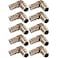 SharkBite 12 Inch Crimp 90 Degree Elbow Pack of 10 Brass Plumbing Fitting PEX Pipe PERT UC248LFA10