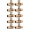 SharkBite 1 Inch Crimp Tee Pack of 10 Brass Plumbing Fitting PEX Pipe PERT UC374LFA10