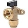 SharkBite 12 Inch x 34 Inch MHT Washing Machine Angle Valve Push To Connect Brass Plumbing Fitting PEX Pipe Copper CPVC PERT HDPE 25560LF