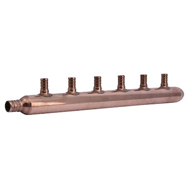 SharkBite 6 Port Closed Crimp Copper MultiPort Tee Plumbing Fittings PEX Pipe PERT 22787