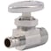 SharkBite 12 Inch MPT Crimp MultiTurn Straight Stop Brass Plumbing Fitting PEX Pipe PERT 23061LF