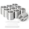 TAISHER 10PCS 304 Stainless Steel Cast Pipe Fitting Coupling 14 x 14 NPT Female Threaded