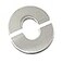 PZRT 2pcs Wall Split Flange Stainless Steel Round Escutcheon Plate Wallmounted Water Pipe Cover Accessories for 24mm Diameter Pipe