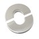 PZRT 2pcs Wall Split Flange Stainless Steel Round Escutcheon Plate Wallmounted Water Pipe Cover Accessories for 24mm Diameter Pipe