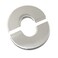 PZRT 2pcs Wall Split Flange Stainless Steel Round Escutcheon Plate Wallmounted Water Pipe Cover Accessories for 24mm Diameter Pipe