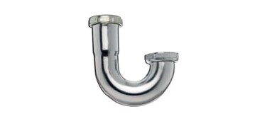 Plumb Pak Keeney Manufacturing 10487K 22 Gauge Sink Trap JBend with Captured Nut 114 by 114 Chrome
