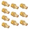 EFIELD 10Pack Pex A Full Flow Expansion 12x 12 Male NPT Adapter Brass Fitting ONLY For PexA Tubing Connection ASTM F1960PEX1960016