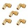 EFIELD Pack of 5 Pex A Full Flow Expansion Brass Fitting 12x 12 Male MNPT Elbow ASTM F1960PEX1960097