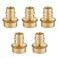 EFIELD Pack of 5 PexA 12x 12 Female NPT AdapterFull Flow Expansion Brass Fitting ASTM F1960PEX19600265PCS