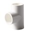 Rainbow Dream 112 Inch PVC Tee Pipe Fitting Adapter Socket x Socket x Socket 6 Pack White