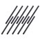 Home TZH 34 x 16 Black Painted Iron Pipe 10 Pack Threaded Black Paint Finish Metal Pipe Nipple for DIY ProjectFurnitureShelving Decoration10 16