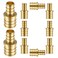 Lidertik 10 Pack PEX Fittings 34 to 12 Reducer Adapter Brass Coupling LIAPXC123410 Pieces