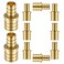 Lidertik 10 Pack PEX Fittings 34 to 12 Reducer Adapter Brass Coupling LIAPXC123410 Pieces