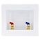 Eastman 12 Inch CPVC Connection White Center Drain Washing Machine Outlet Box 60249