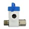 John Guest Speedfit 38 x 38 x 38 Inch Angle Stop Adapter Valve Push to Connect Plastic Plumbing Fitting ASVPP2LF