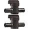 SharkBite 12 Inch Poly Crimp Ball Valve Pack of 2 PEX Pipe PERT 24606Z2