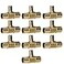 PEX 1/2" X 3/4" XFITTING 10 Pieces XFITTING 34 x 34 x 12 Pex B Reducing Tee