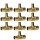 PEX 1/2" X 3/4" XFITTING 10 Pieces XFITTING 34 x 34 x 12 Pex B Reducing Tee