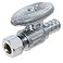XFITTING 10 Pieces 38 OD Compression x 12 Pex Straight Valve with Metal Handle