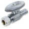 XFITTING 10 Pieces 38 OD Compression x 12 Pex Straight Valve with Metal Handle
