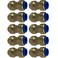 XFITTING 10 PIECES 12 X 12 PB POLYBUTYLENE CONVERSION PUSH FIT COUPLINGS BRASS