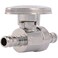SharkBite 38 Inch Crimp Quarter Turn Straight Stop Brass Plumbing Fitting PEX Pipe PERT 23382LF