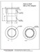 Westbrass 442A ABS Adapter Black 112 in