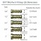 XFITTING 10 PIECES 12 PEX MINI SHUT OFF ANGLE BALL VALVE FULL PORT 14TURN BRASS