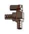 XFITTING 10 PIECES 12 PEX MINI SHUT OFF ANGLE BALL VALVE FULL PORT 14TURN BRASS