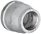 Anvil International Anvil 8700135950 Malleable Iron Pipe Fitting Reducer Coupling 2 x 1 NPT Female Galvanized Finish