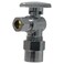 XFITTING 10 Pcs Stop Valve 38 OD Compression x 12 CPVC Angle Stop Valves Brass