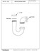 Westbrass D402LARAW 112 Brass LA Code PTrap Unfinished