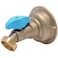 SharkBite 34 x 34 Inch MHT 45 Degree Hose Bibb Quarter Turn Push To Connect Brass Plumbing Fitting PEX Pipe Copper CPVC PERT HDPE 24631LF