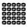 SUPPLYGIANT FQDS0100100 PEX Tubing Crimp Rings Copper Pipe Fitting 1 Black 100 Pack