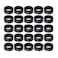 SUPPLYGIANT FQDS0100100 PEX Tubing Crimp Rings Copper Pipe Fitting 1 Black 100 Pack