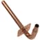 XFITTING 25 PIECES COPPER STUB OUT ELBOW FOR 12 PEX TUBING WITH EARNAIL FLANGE 3 12 X 8 BRASS